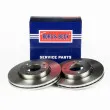 Jeu de 2 disques de frein avant BORG & BECK BBD4652 - Visuel 2