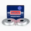 Jeu de 2 disques de frein arrière BORG & BECK BBD4666 - Visuel 1