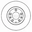 Jeu de 2 disques de frein avant BORG & BECK BBD4693 - Visuel 1