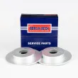 Jeu de 2 disques de frein arrière BORG & BECK BBD5334 - Visuel 2