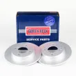 Jeu de 2 disques de frein arrière BORG & BECK BBD5543 - Visuel 1