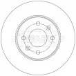 Jeu de 2 disques de frein avant BORG & BECK BBD5549 - Visuel 1
