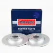 Jeu de 2 disques de frein arrière BORG & BECK BBD5586 - Visuel 2