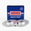 Jeu de 2 disques de frein avant BORG & BECK BBD5594 - Visuel 2