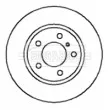 Disque de frein avant droit BORG & BECK BBD5709S - Visuel 2