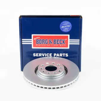 Jeu de 2 disques de frein avant BORG & BECK BBD5734S