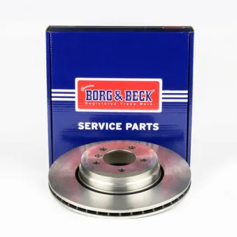 Jeu de 2 disques de frein arrière BORG & BECK BBD5768S