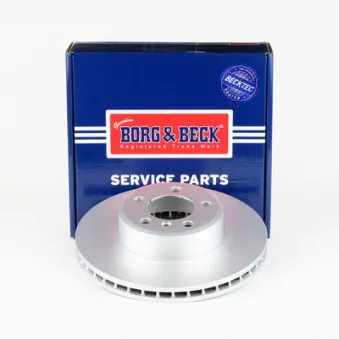 Jeu de 2 disques de frein avant BORG & BECK BBD5951S