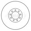 Jeu de 2 disques de frein avant BORG & BECK BBD5952S - Visuel 2