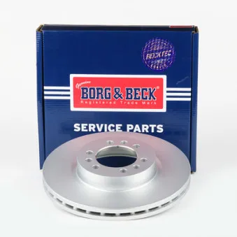 Jeu de 2 disques de frein avant BORG & BECK BBD5956S