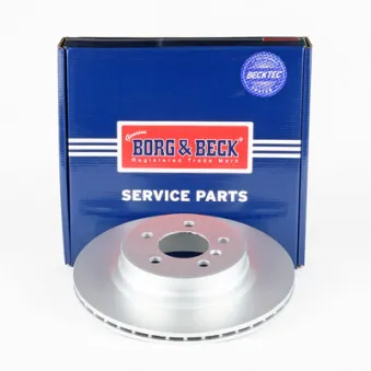 Jeu de 2 disques de frein arrière BORG & BECK BBD6040S