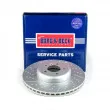 Jeu de 2 disques de frein avant BORG & BECK BBD6168S - Visuel 2