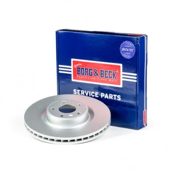 Jeu de 2 disques de frein avant BORG & BECK BBD6174S