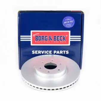 Jeu de 2 disques de frein avant BORG & BECK BBD6222S