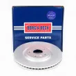 Jeu de 2 disques de frein avant BORG & BECK BBD6223S - Visuel 3