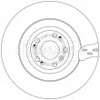 Jeu de 2 disques de frein avant BORG & BECK BBD6224S - Visuel 1
