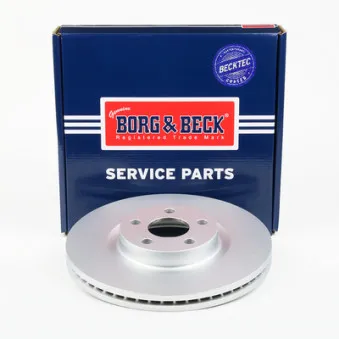 Jeu de 2 disques de frein avant BORG & BECK BBD6234S