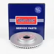 Jeu de 2 disques de frein avant BORG & BECK BBD6235S - Visuel 1