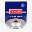Jeu de 2 disques de frein avant BORG & BECK BBD6236S - Visuel 3