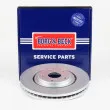 Jeu de 2 disques de frein avant BORG & BECK BBD6238S - Visuel 1