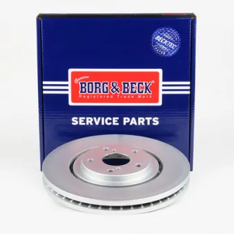 Jeu de 2 disques de frein avant BORG & BECK BBD6238S