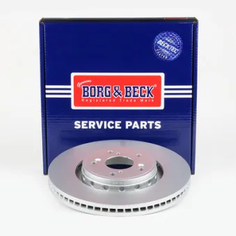 Jeu de 2 disques de frein avant BORG & BECK BBD6240S