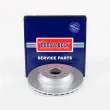 Jeu de 2 disques de frein avant BORG & BECK BBD6241S - Visuel 2