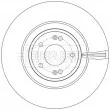 Jeu de 2 disques de frein avant BORG & BECK BBD6244S - Visuel 1