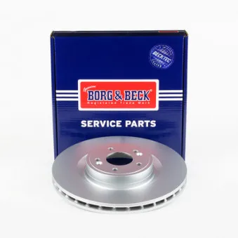 Jeu de 2 disques de frein avant BORG & BECK BBD6245S