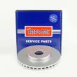 Jeu de 2 disques de frein avant BORG & BECK BBD6250S - Visuel 2