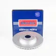 Jeu de 2 disques de frein arrière BORG & BECK BBD6252S - Visuel 2