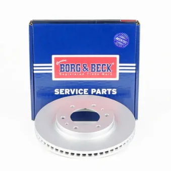 Jeu de 2 disques de frein avant BORG & BECK BBD6256S