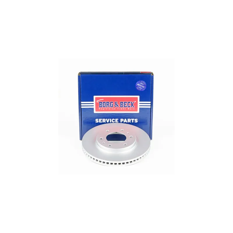 Jeu de 2 disques de frein avant BORG & BECK BBD6256S