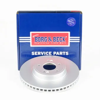 Jeu de 2 disques de frein avant BORG & BECK BBD6257S