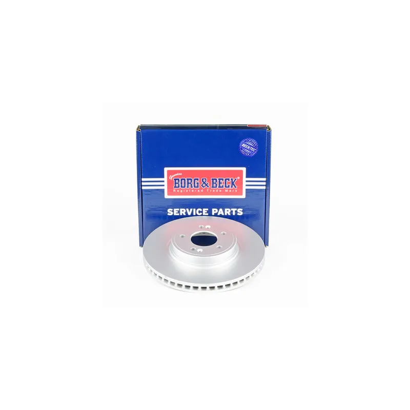 Jeu de 2 disques de frein avant BORG & BECK BBD6257S