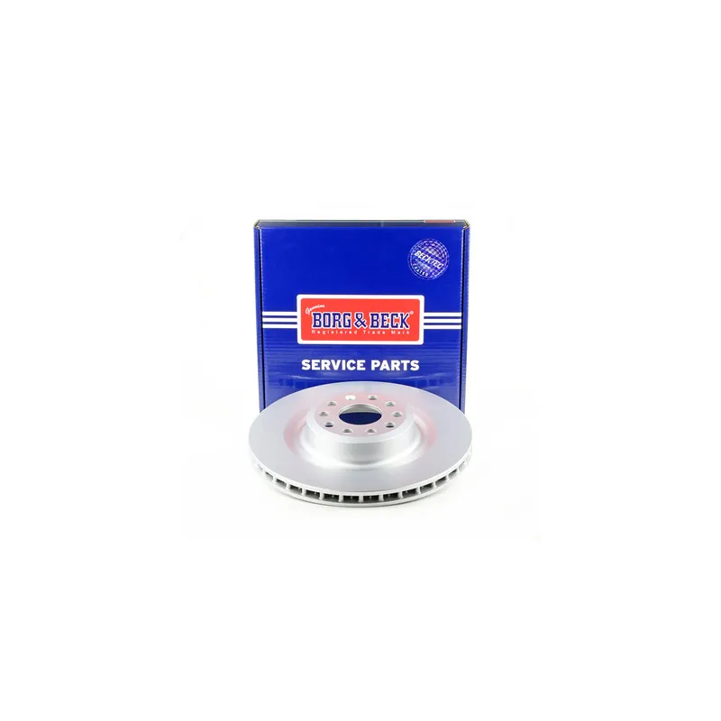 Jeu de 2 disques de frein arrière BORG & BECK BBD6261S