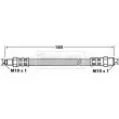 Flexible de frein BORG & BECK BBH6026 - Visuel 2