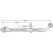 Flexible de frein BORG & BECK BBH7020 - Visuel 2