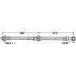 Flexible de frein BORG & BECK BBH7158 - Visuel 1