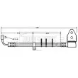 Flexible de frein BORG & BECK BBH7408 - Visuel 1