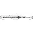 Flexible de frein BORG & BECK BBH7574 - Visuel 2