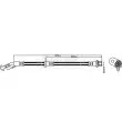 Flexible de frein BORG & BECK BBH7978 - Visuel 2