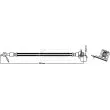 Flexible de frein BORG & BECK BBH8187 - Visuel 1