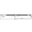 Flexible de frein BORG & BECK BBH8431 - Visuel 1