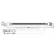 Flexible de frein BORG & BECK BBH8450 - Visuel 2