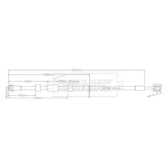 Flexible de frein BORG & BECK BBH8941