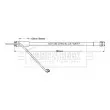 Flexible de frein BORG & BECK BBH8943 - Visuel 2