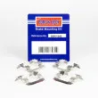 Kit d'accessoires, plaquette de frein à disque BORG & BECK BBK1540 - Visuel 2