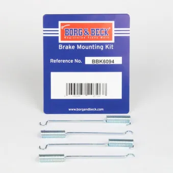 Kit d'accessoires, plaquette de frein à disque BORG & BECK BBK6094