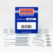 Kit d'accessoires, plaquette de frein à disque BORG & BECK BBK6231 - Visuel 2